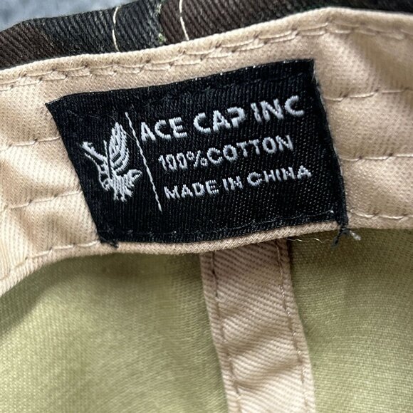 Vietnam Veteran Camo Hat USA Flag Patch Embroidered Adjustable Strap Black Hawk - Picture 7 of 16